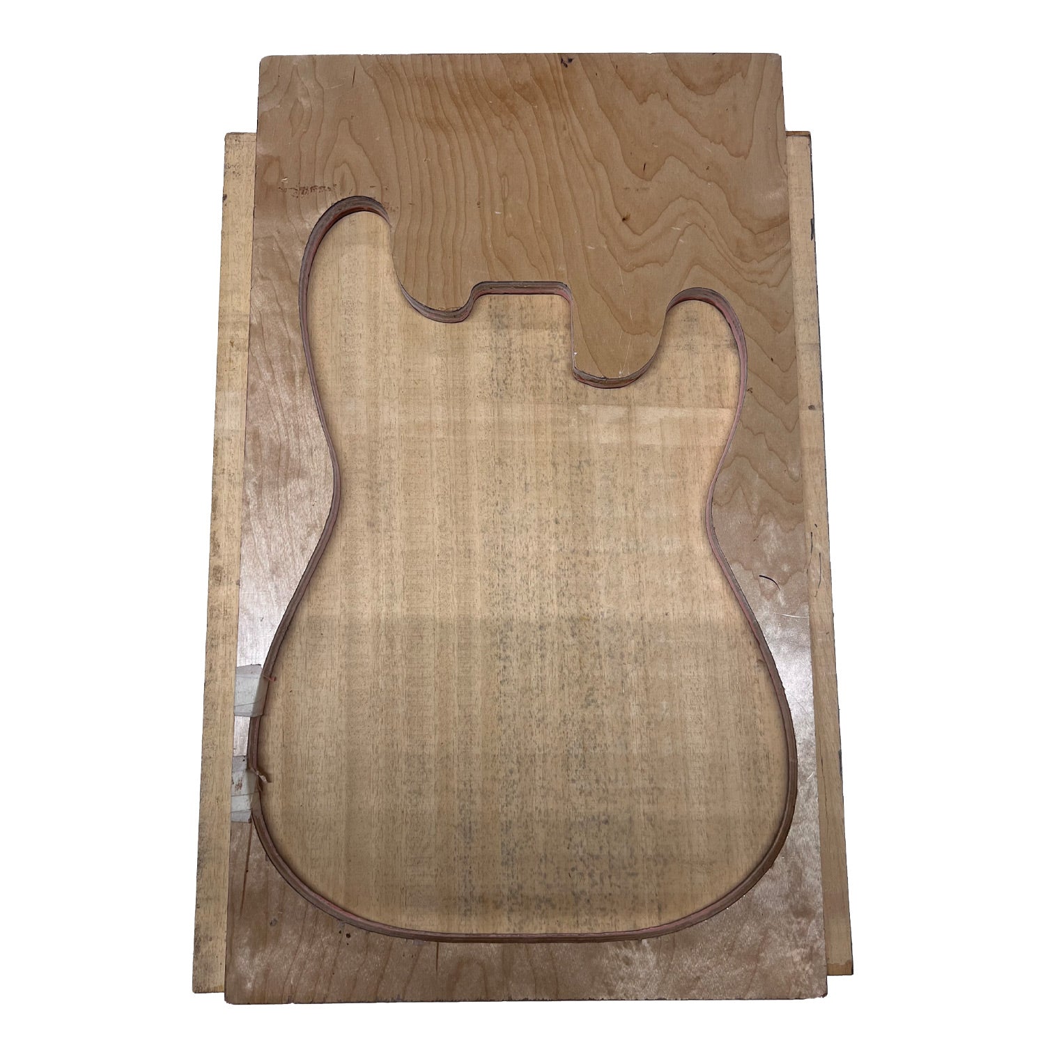 African Swamp Ash/Ayous Electric/Bass Guitar Single Piece Wood Body Blanks 21.5″ x 15-3/4″ x 2-1/4″ 