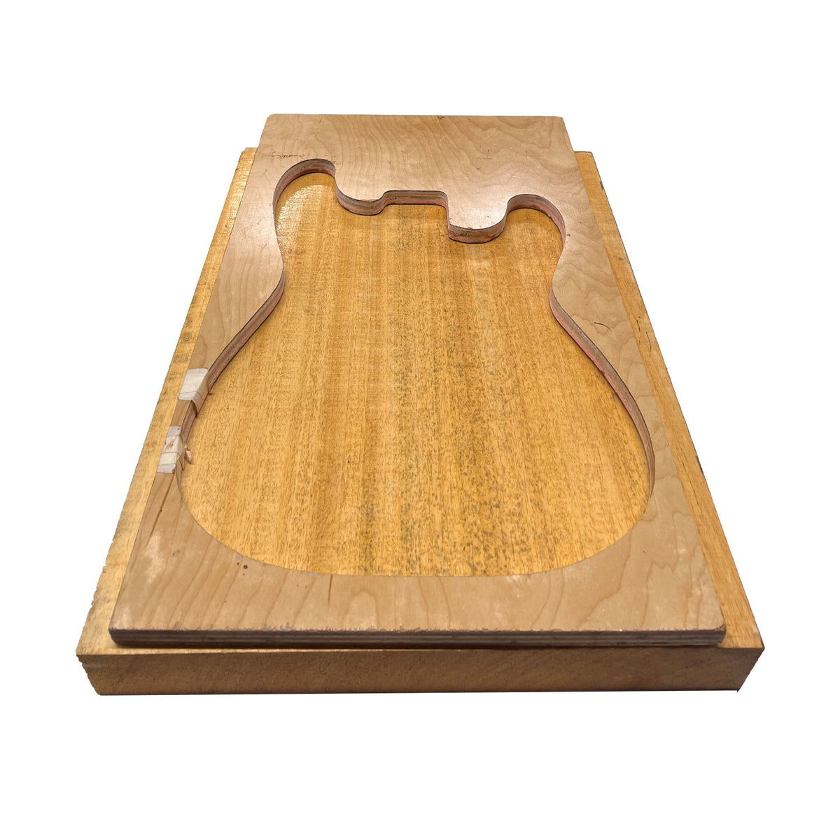 African Swamp Ash/Ayous Electric/Bass Guitar Single Piece Wood Body Blanks 21.5″ x 15-3/4″ x 2-1/4″ #85 - Exotic Wood Zone - Buy online Across USA 