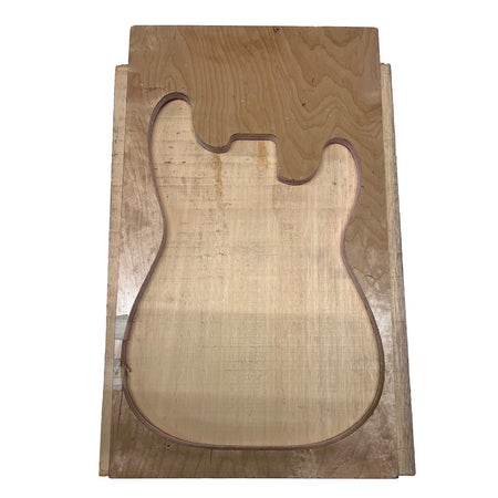 African Swamp Ash/Ayous Electric/Bass Guitar Single Piece Wood Body Blanks 21.5″ x 15-3/4″ x 2-1/4″ #87 - Exotic Wood Zone - Buy online Across USA 