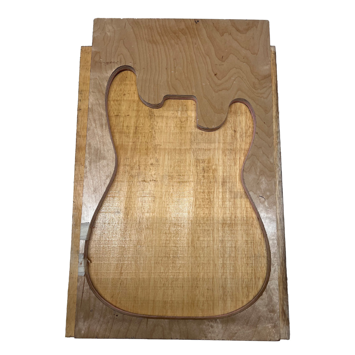 African Swamp Ash/Ayous Electric/Bass Guitar Single Piece Wood Body Blanks 21.5″ x 15-3/4″ x 2-1/4″ #87 - Exotic Wood Zone - Buy online Across USA 