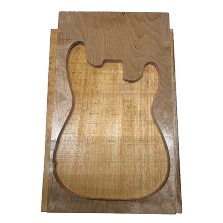 African Swamp Ash/Ayous Electric/Bass Guitar Single Piece Wood Body Blanks 21.5″ x 15-3/4″ x 2-1/4″ #87 - Exotic Wood Zone - Buy online Across USA 