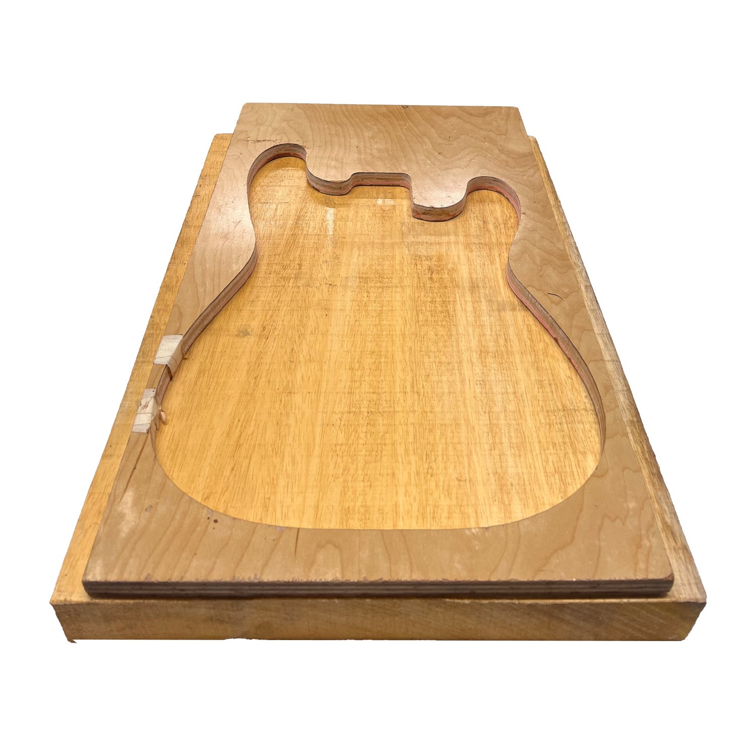 African Swamp Ash/Ayous Electric/Bass Guitar Single Piece Wood Body Blanks 21.5″ x 15-3/4″ x 2-1/4″ #87 - Exotic Wood Zone - Buy online Across USA 