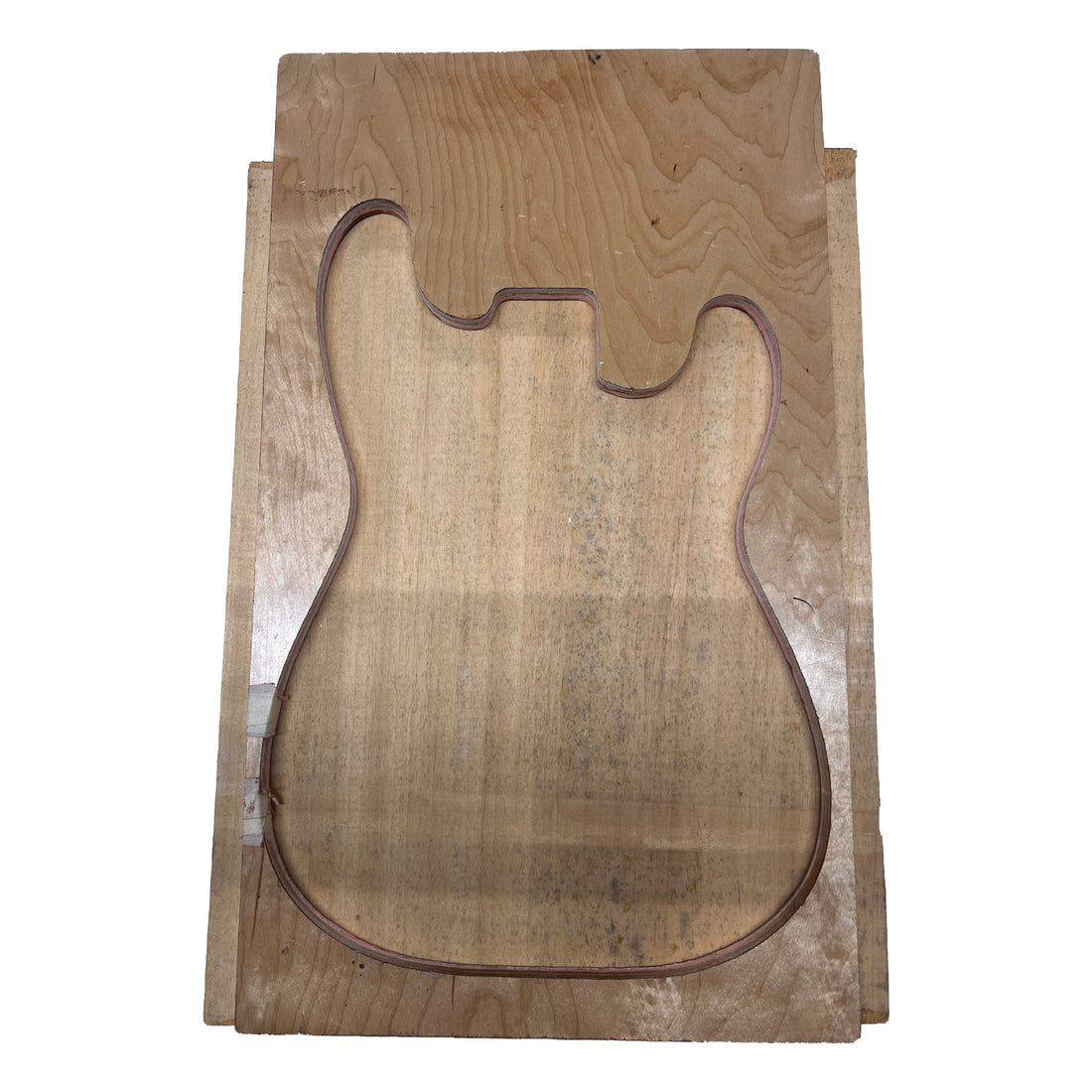 African Swamp Ash/Ayous Electric/Bass Guitar Single Piece Wood Body Blanks 21.5″ x 15-3/4″ x 2-1/4″ 