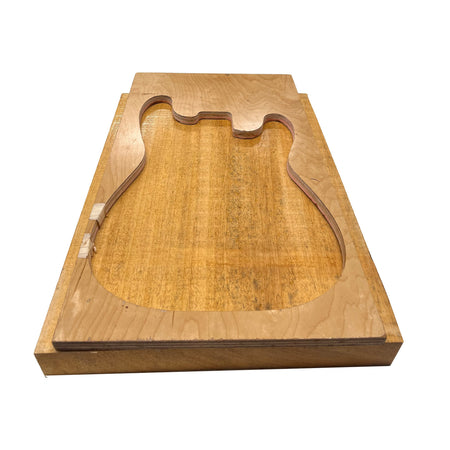 African Swamp Ash/Ayous Electric/Bass Guitar Single Piece Wood Body Blanks 21.5″ x 15-3/4″ x 2-1/4″ #89 - Exotic Wood Zone - Buy online Across USA 