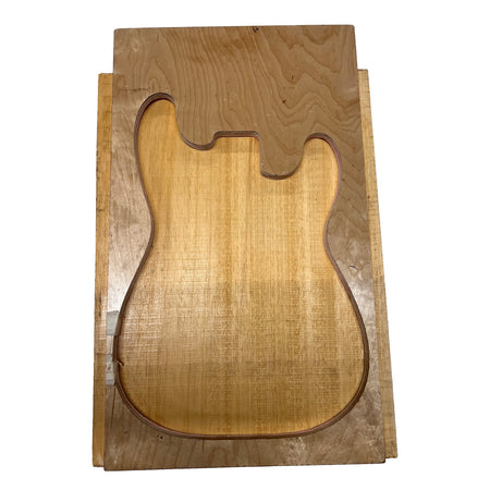 African Swamp Ash/Ayous Electric/Bass Guitar Single Piece Wood Body Blanks 21.5″ x 15-3/4″ x 2-1/4″ #91 - Exotic Wood Zone - Buy online Across USA 