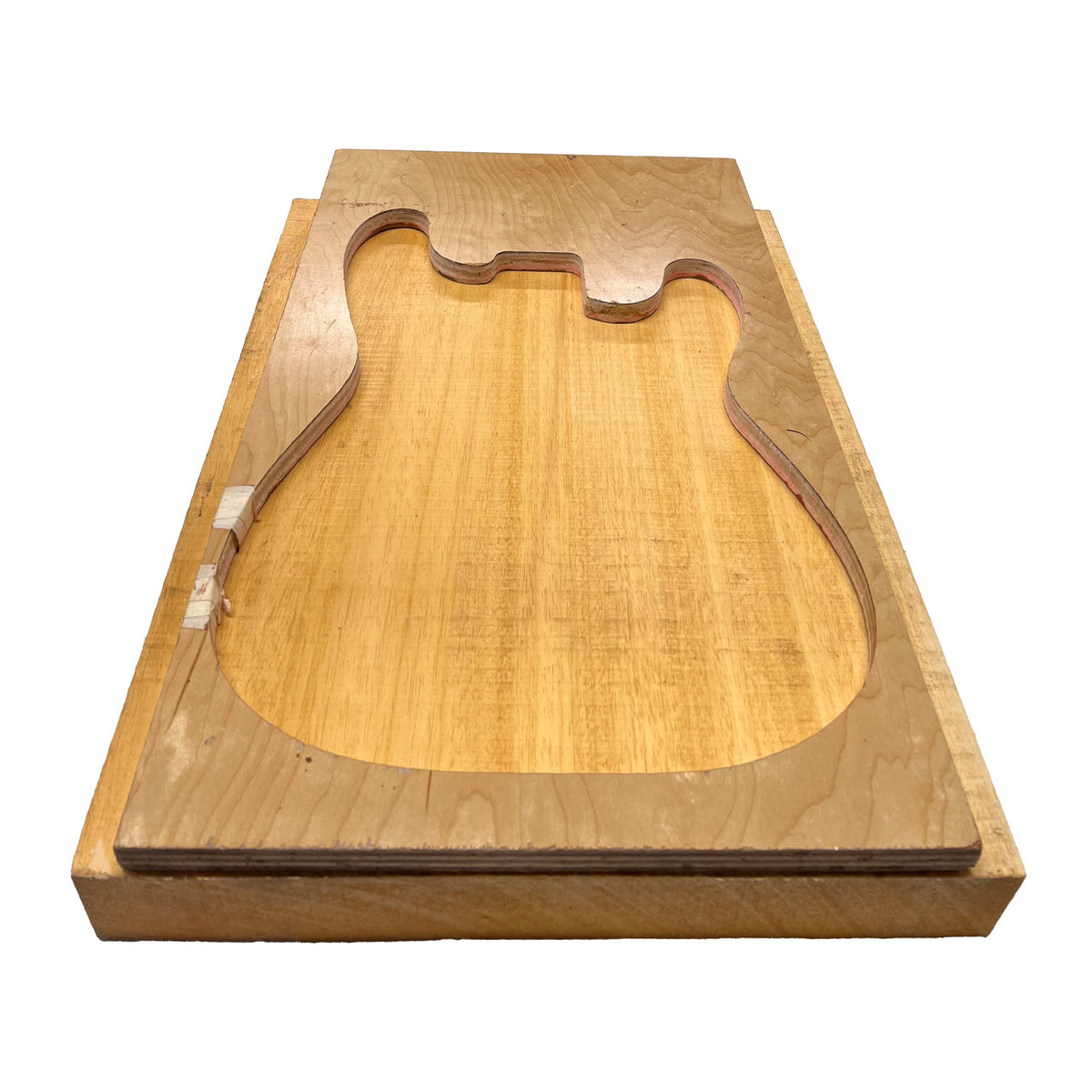 African Swamp Ash/Ayous Electric/Bass Guitar Single Piece Wood Body Blanks 21.5″ x 15-3/4″ x 2-1/4″ #91 - Exotic Wood Zone - Buy online Across USA 