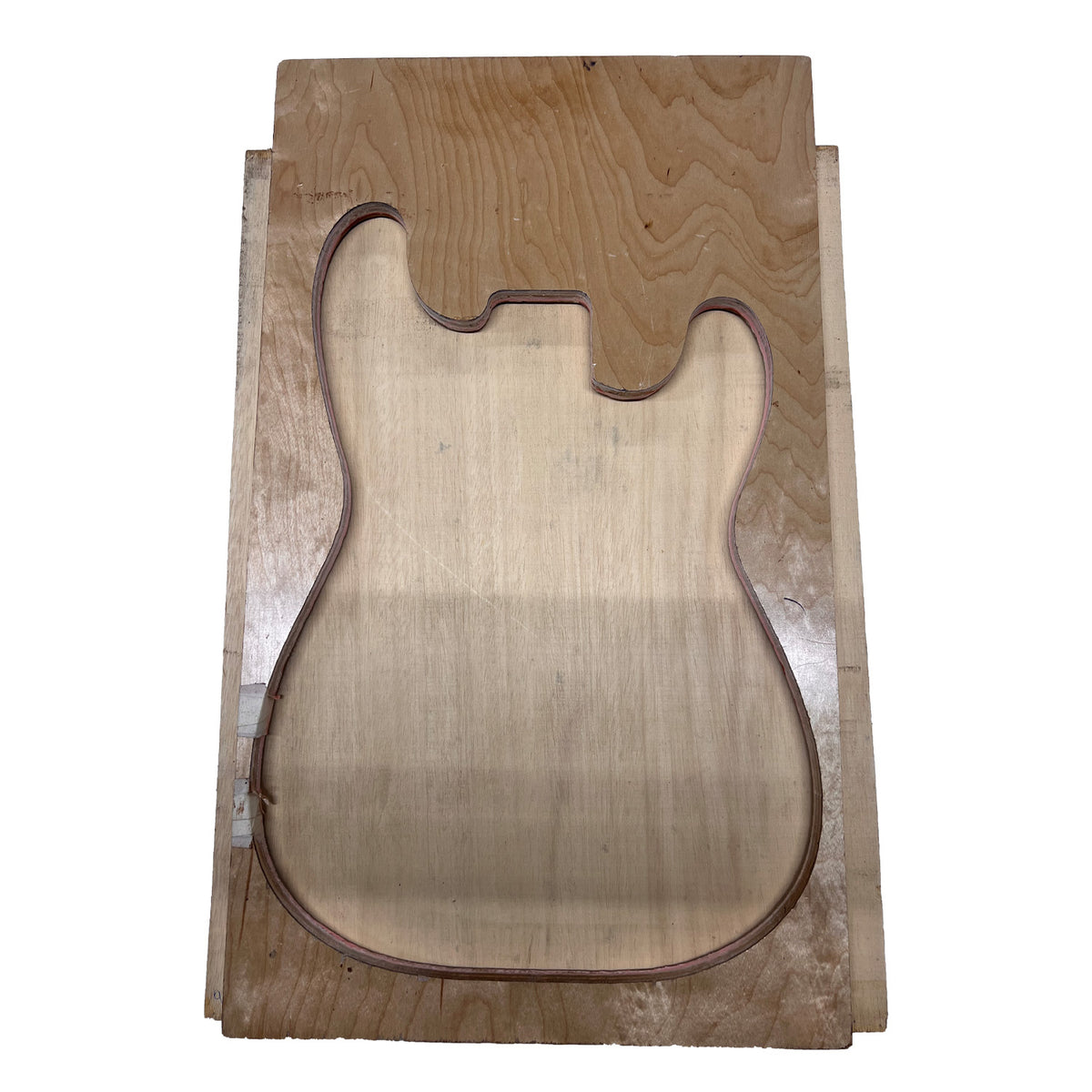 African Swamp Ash/Ayous Electric/Bass Guitar Single Piece Wood Body Blanks 21.5″ x 15-3/4″ x 2-1/4″ #93 - Exotic Wood Zone - Buy online Across USA 