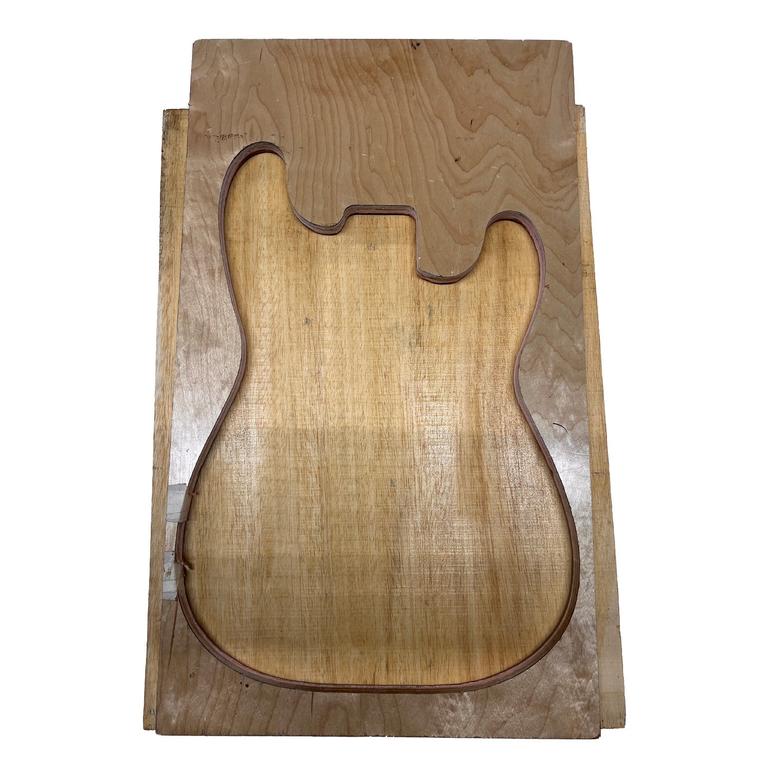 African Swamp Ash/Ayous Electric/Bass Guitar Single Piece Wood Body Blanks 21.5″ x 15-3/4″ x 2-1/4″ #93 - Exotic Wood Zone - Buy online Across USA 