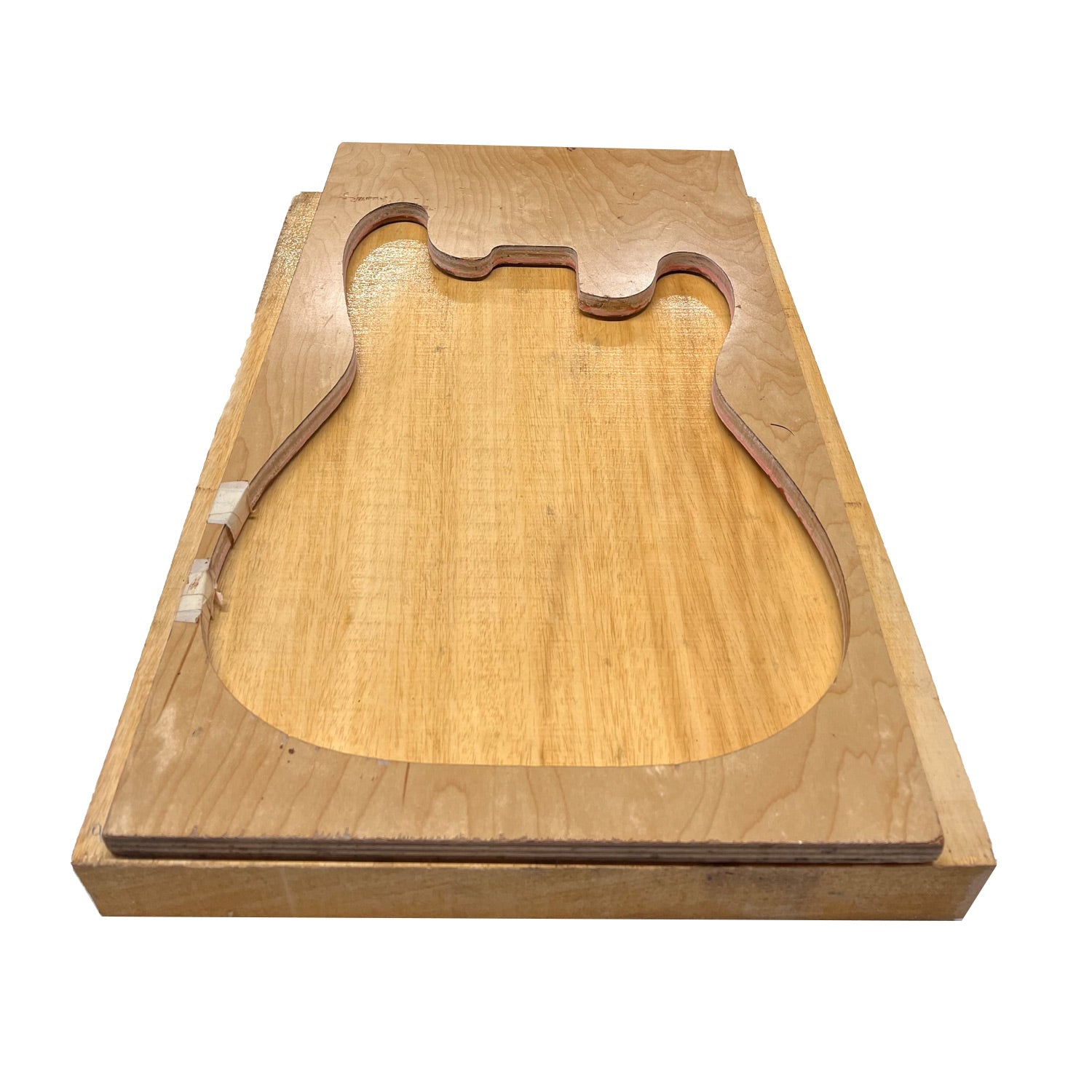 African Swamp Ash/Ayous Electric/Bass Guitar Single Piece Wood Body Blanks 21.5″ x 15-3/4″ x 2-1/4″ 