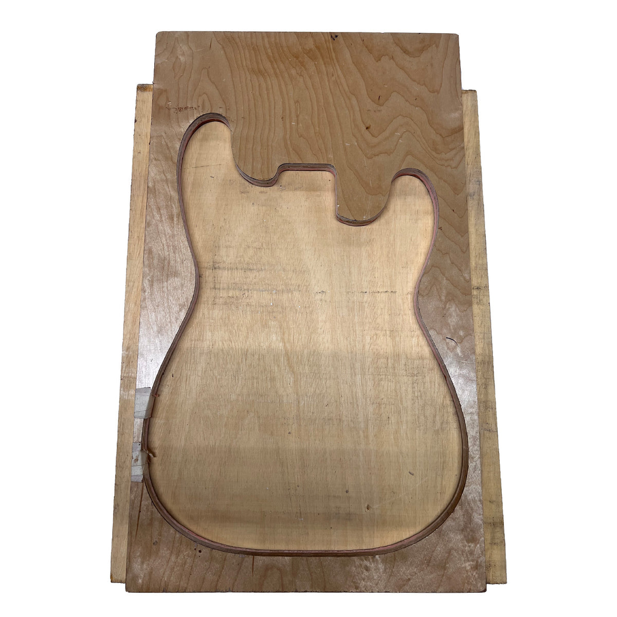 African Swamp Ash/Ayous Electric/Bass Guitar Single Piece Wood Body Blanks 21.5″ x 15-3/4″ x 2-1/4″ #95 - Exotic Wood Zone - Buy online Across USA 