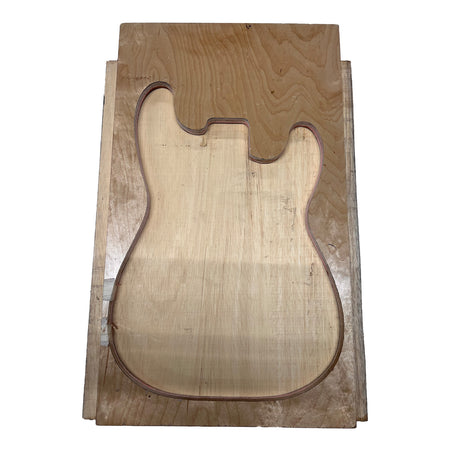 African Swamp Ash/Ayous Electric/Bass Guitar Single Piece Wood Body Blanks 21.5″ x 15-3/4″ x 2-1/4″ #96 - Exotic Wood Zone - Buy online Across USA 