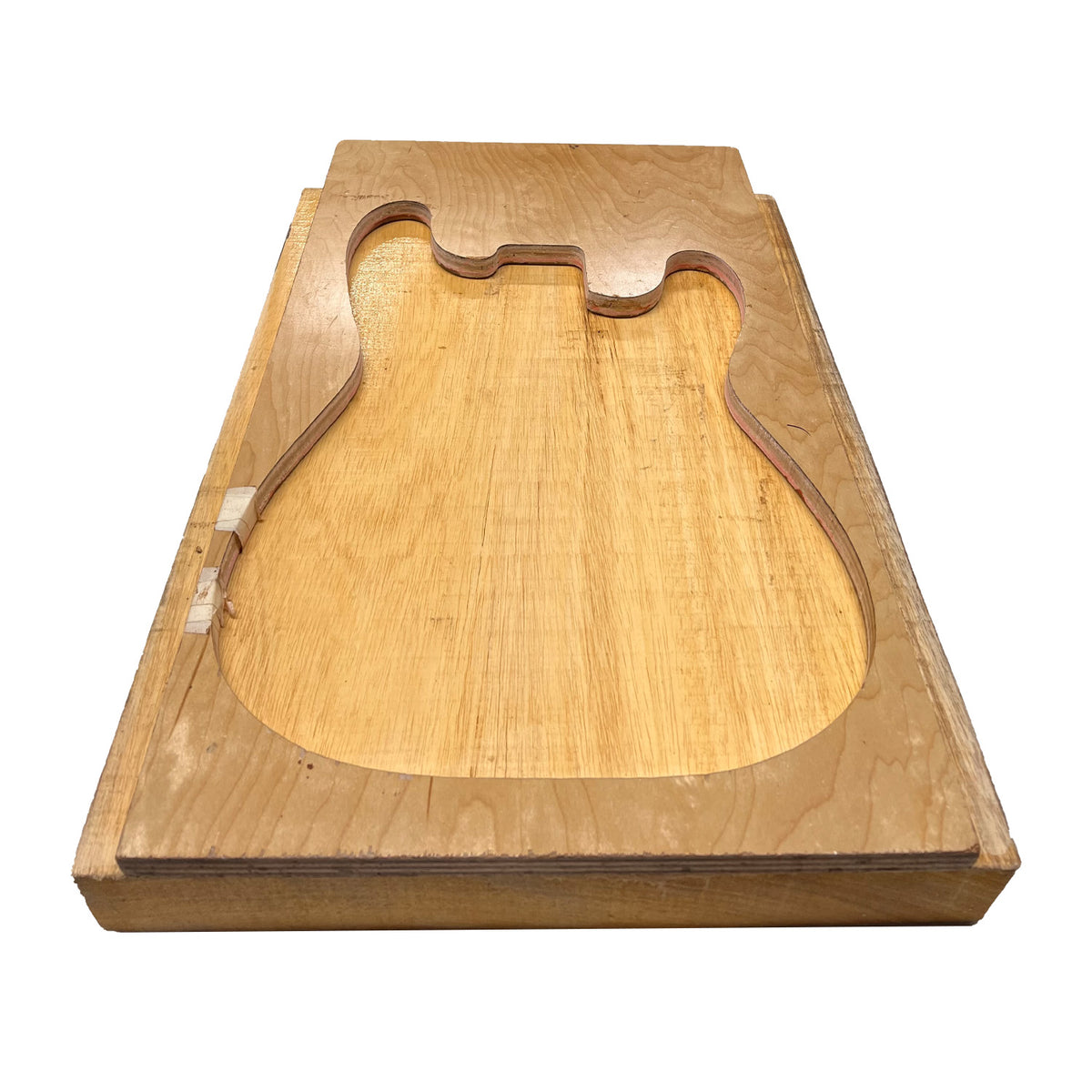 African Swamp Ash/Ayous Electric/Bass Guitar Single Piece Wood Body Blanks 21.5″ x 15-3/4″ x 2-1/4″ #96 - Exotic Wood Zone - Buy online Across USA 