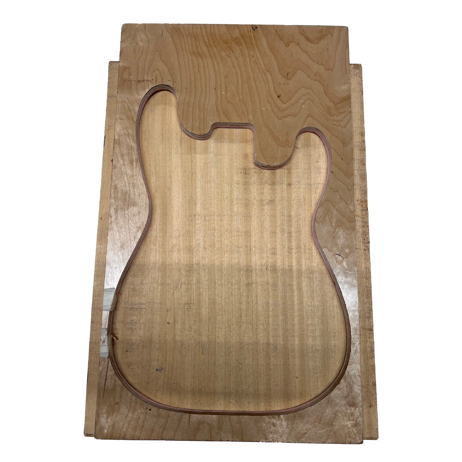 African Swamp Ash/Ayous Electric/Bass Guitar Single Piece Wood Body Blanks 21.5″ x 15-3/4″ x 2-1/4″ 