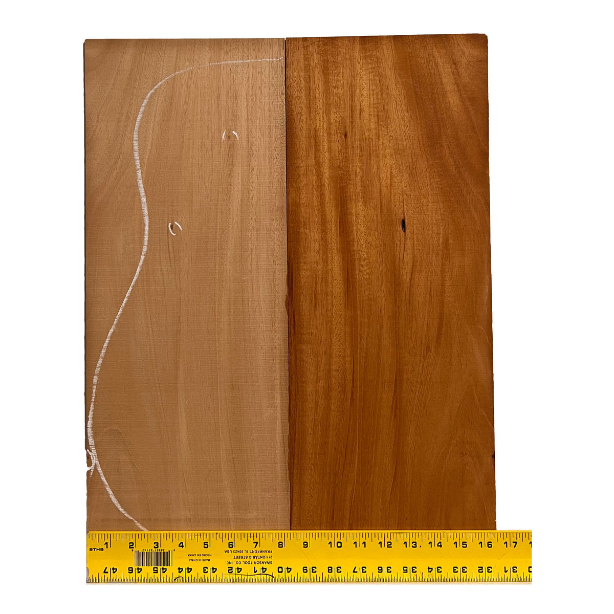 Seconds Genuine Mahogany Guitar Back & Side Set + Top Sets - Exotic Wood Zone - Buy online Across USA 