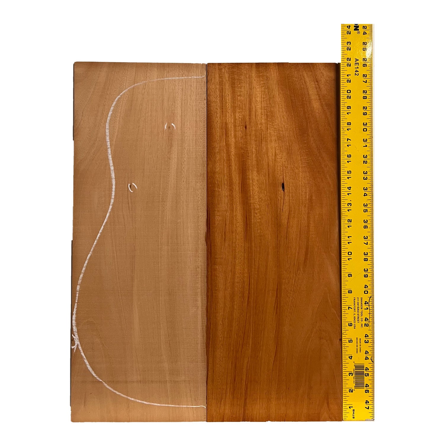 Seconds Genuine Mahogany Guitar Back &amp; Side Set + Top Sets - Exotic Wood Zone - Buy online Across USA 