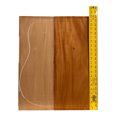 Seconds Genuine Mahogany Guitar Back & Side Set + Top Sets - Exotic Wood Zone - Buy online Across USA 