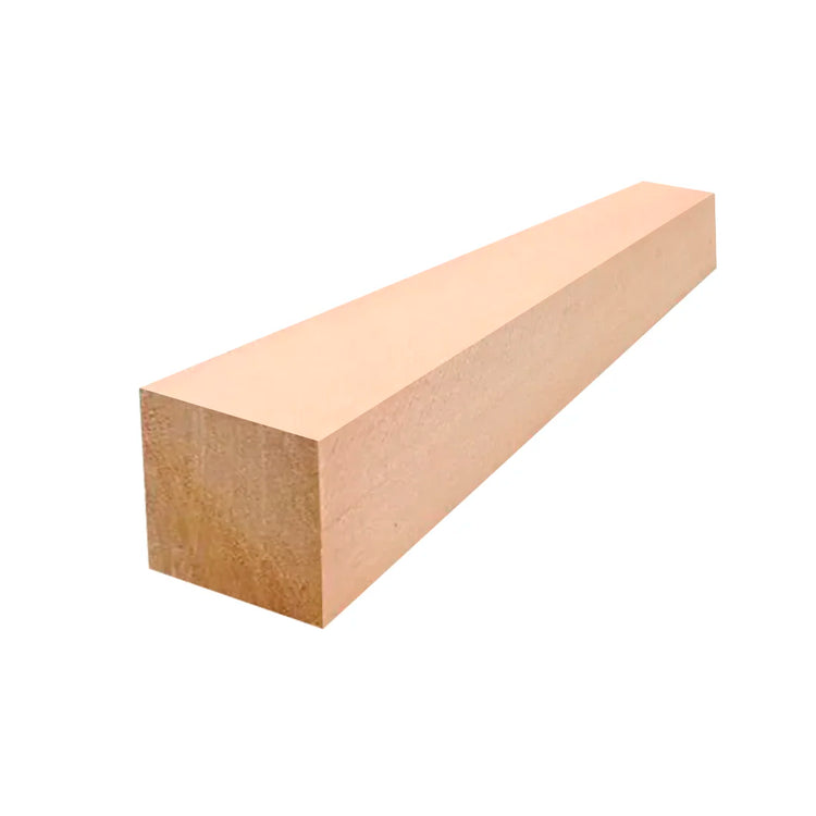 Basswood Hobbywood Blank 1&quot; x 1&quot; x 12&quot; inches Exotic Wood Zone