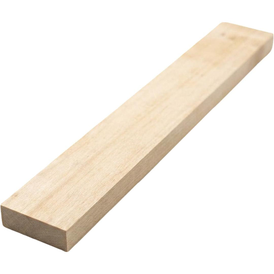 Basswood Inlay Wood Blank 1/4” x 1-1/2“ x 9”