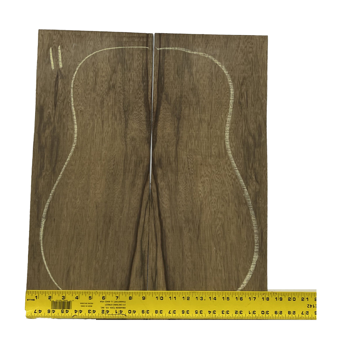 Black Limba Dreadnought  Acoustic Guitar Back and Side Sets 