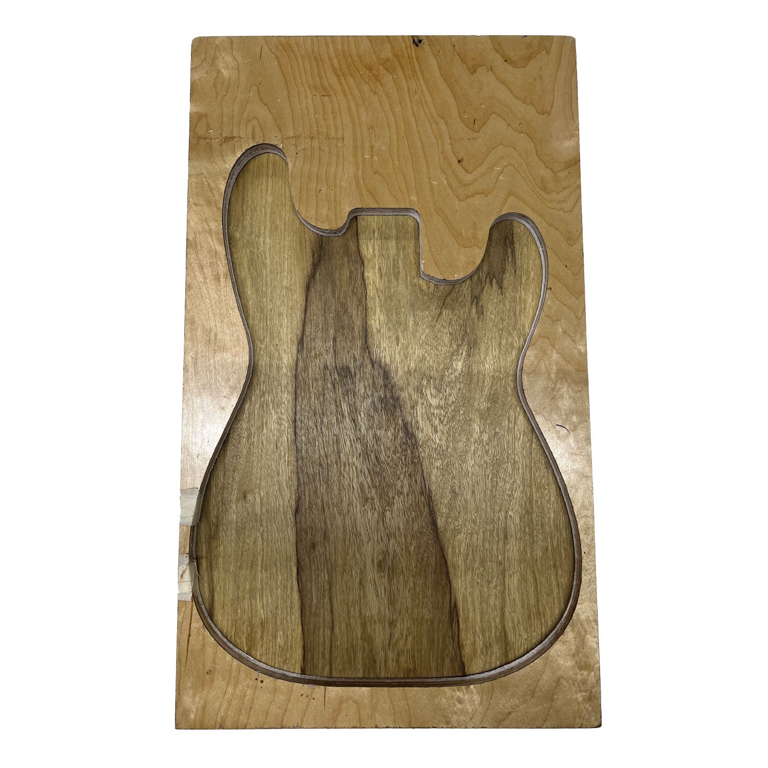 Black Limba Electric/Bass Guitar Body Blanks 21&quot; x 14&quot; x 2&quot; - Exotic Wood Zone - Buy online Across USA 