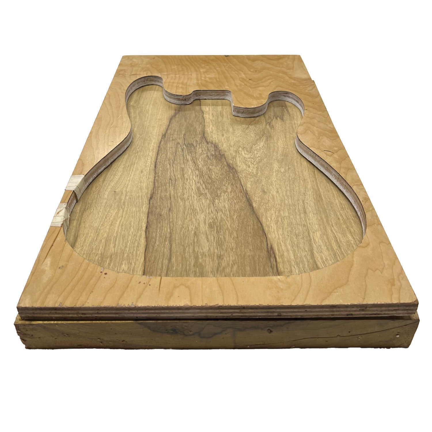 Black Limba Electric/Bass Guitar Body Blanks 21&quot; x 14&quot; x 2&quot; - Exotic Wood Zone - Buy online Across USA 