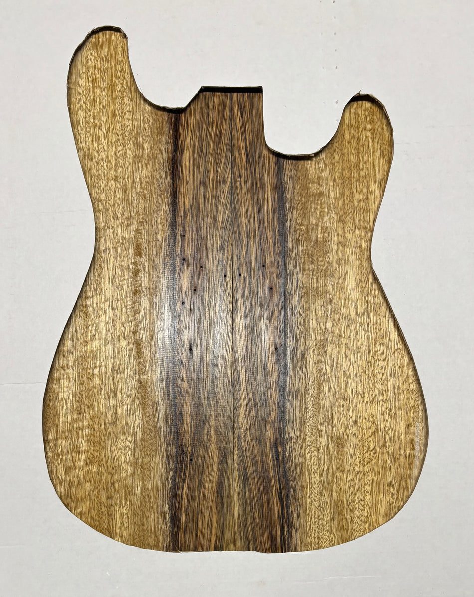 Black Limba Guitar Drop Top - 21" x 7-1/4" x 3/8" #533