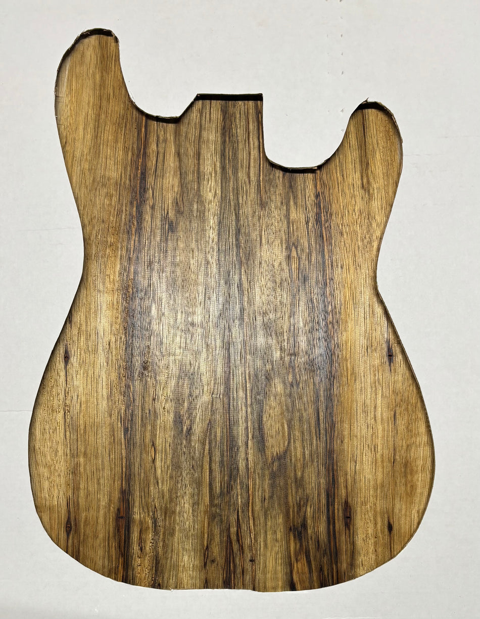 Black Limba Guitar Drop Top - 21" x 7-1/4" x 3/8" #543