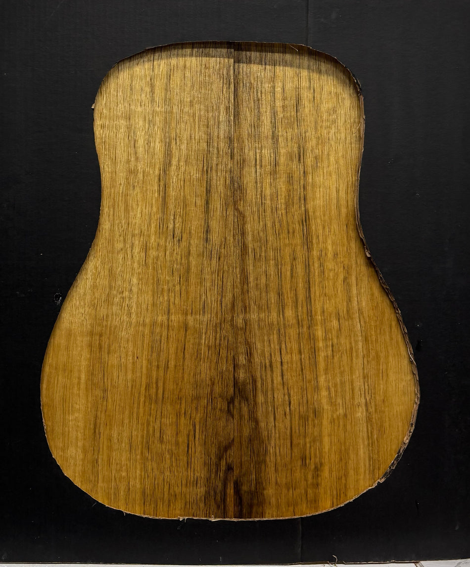 Black Limba Dreadnought Guitar Back and Side Set #352