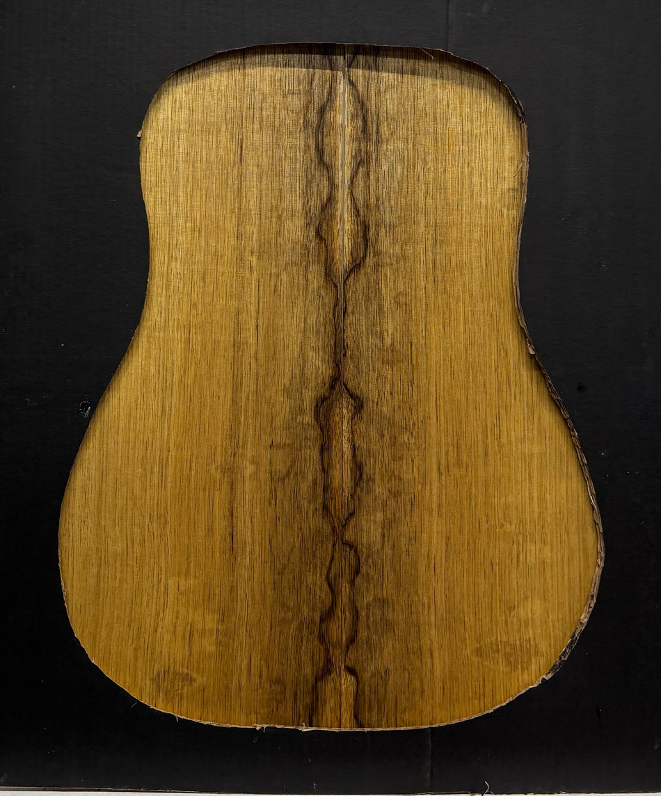 Black Limba Dreadnought Guitar Back and Side Set #359