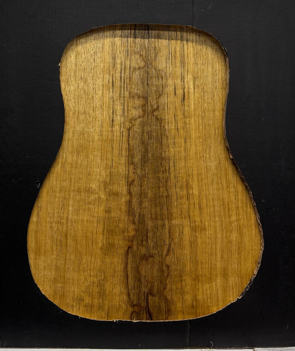 Black Limba Dreadnought Guitar Back and Side Set #353