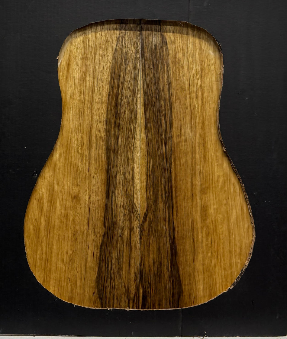 Black Limba Dreadnought Guitar Back and Side Set #358