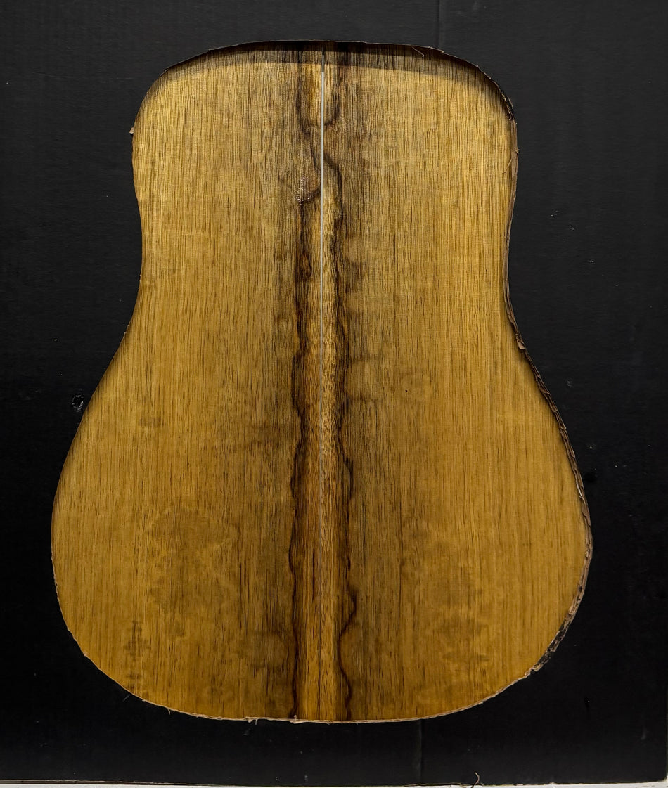 Black Limba Dreadnought Guitar Back and Side Set #360