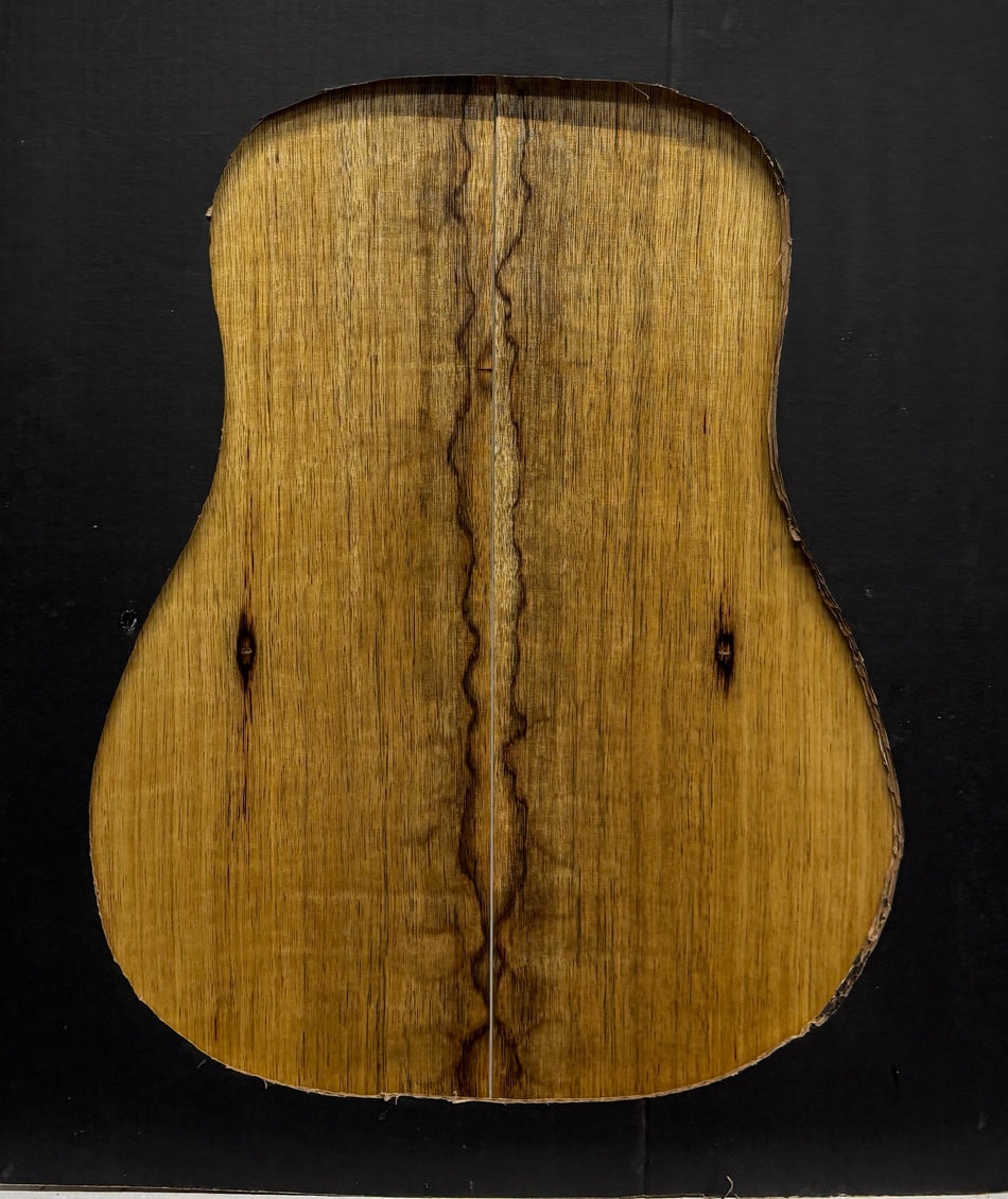 Black Limba Dreadnought Guitar Back and Side Set #361