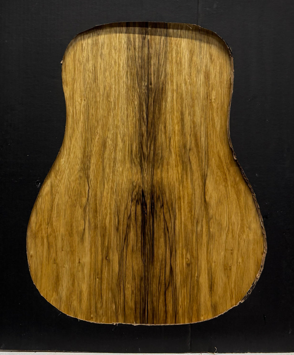 Black Limba Dreadnought Guitar Back and Side Set #369