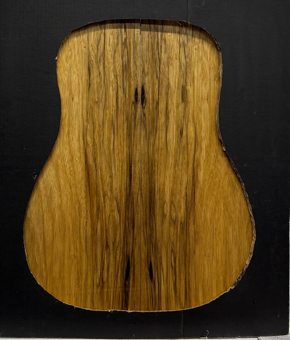 Black Limba Dreadnought Guitar Back and Side Set #370