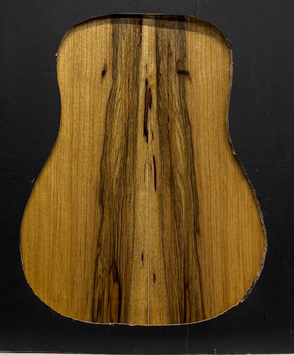 Black Limba Dreadnought Guitar Back and Side Set #391