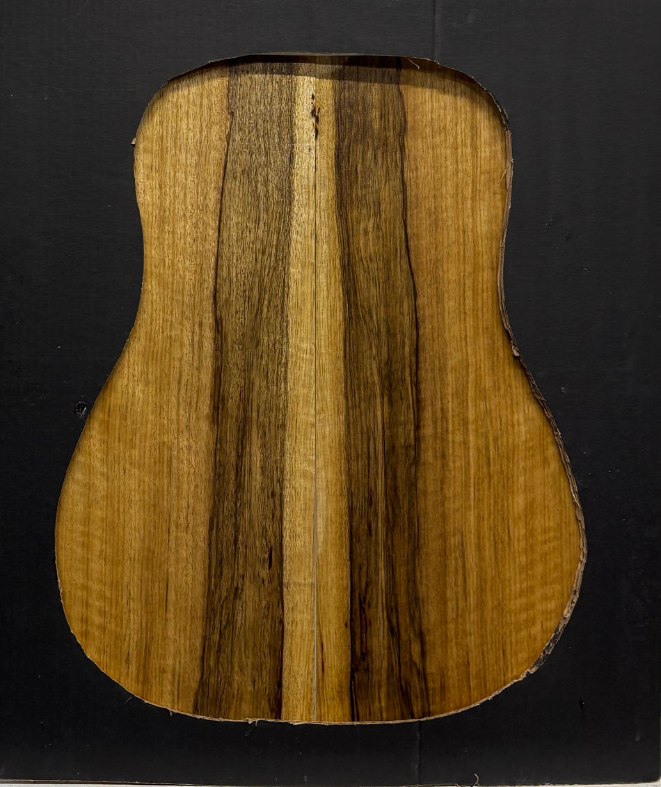 Black Limba Dreadnought Guitar Back and Side Set #392