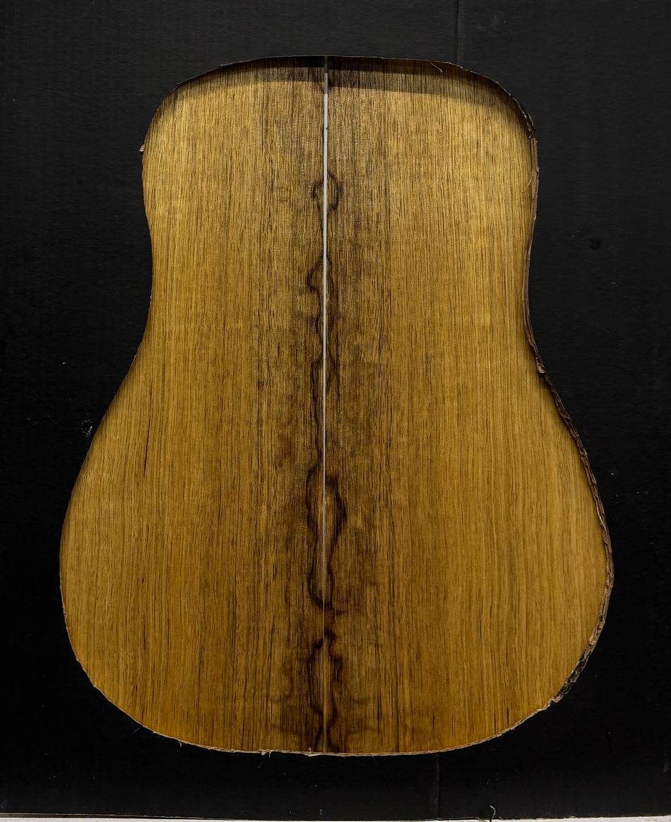 Black Limba Dreadnought Guitar Back and Side Set #355