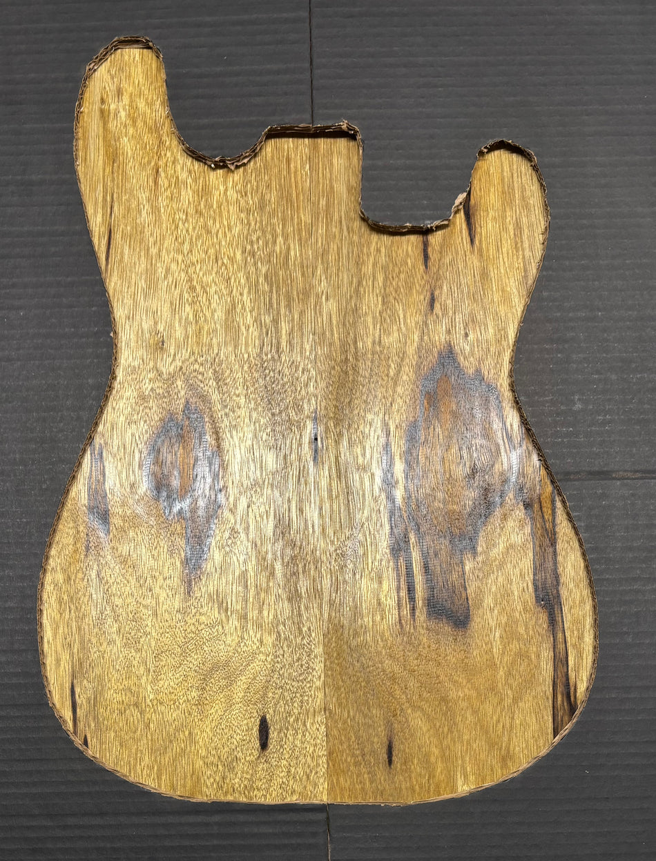 Black Limba Guitar Drop Top - 21" x 7-1/4" x 3/8" #502