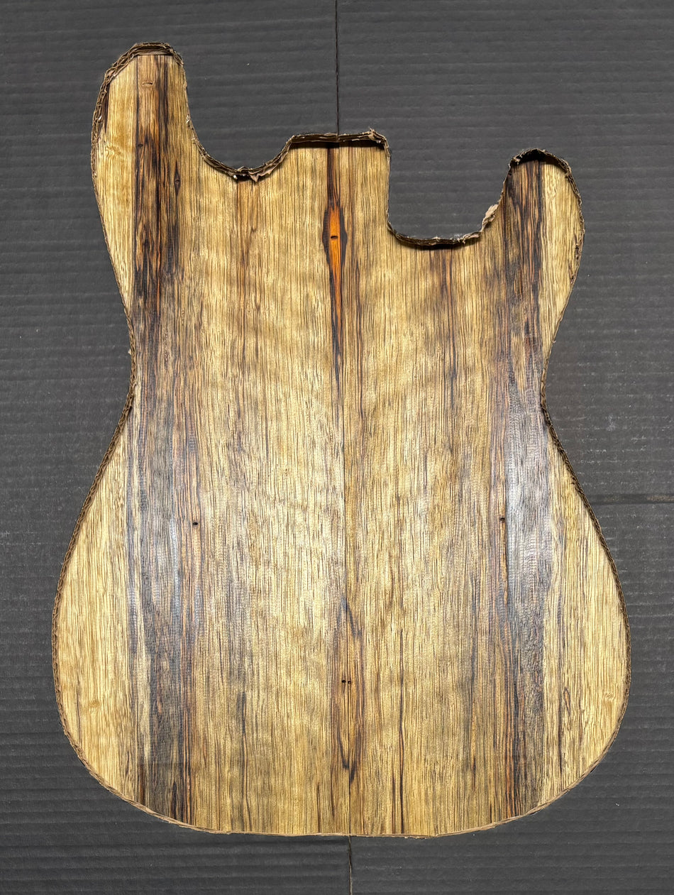 Black Limba Guitar Drop Top - 21" x 7-1/4" x 3/8" #506
