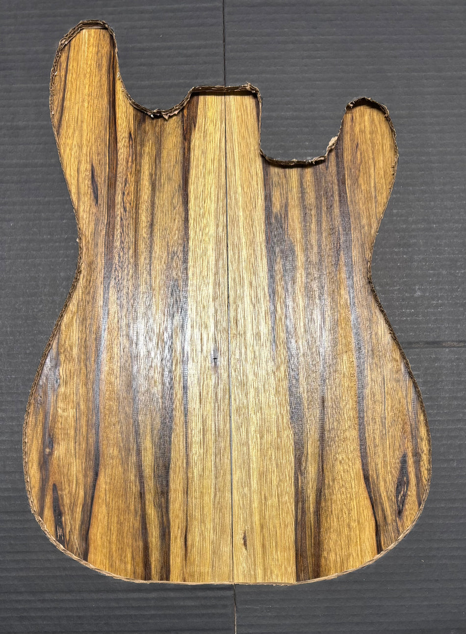 Black Limba Guitar Drop Top - 21" x 7-1/4" x 3/8" #510