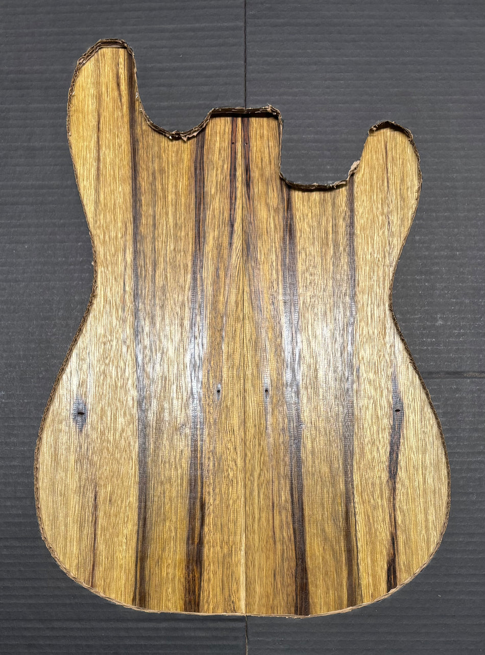 Black Limba Guitar Drop Top - 21" x 7-1/4" x 3/8" #512