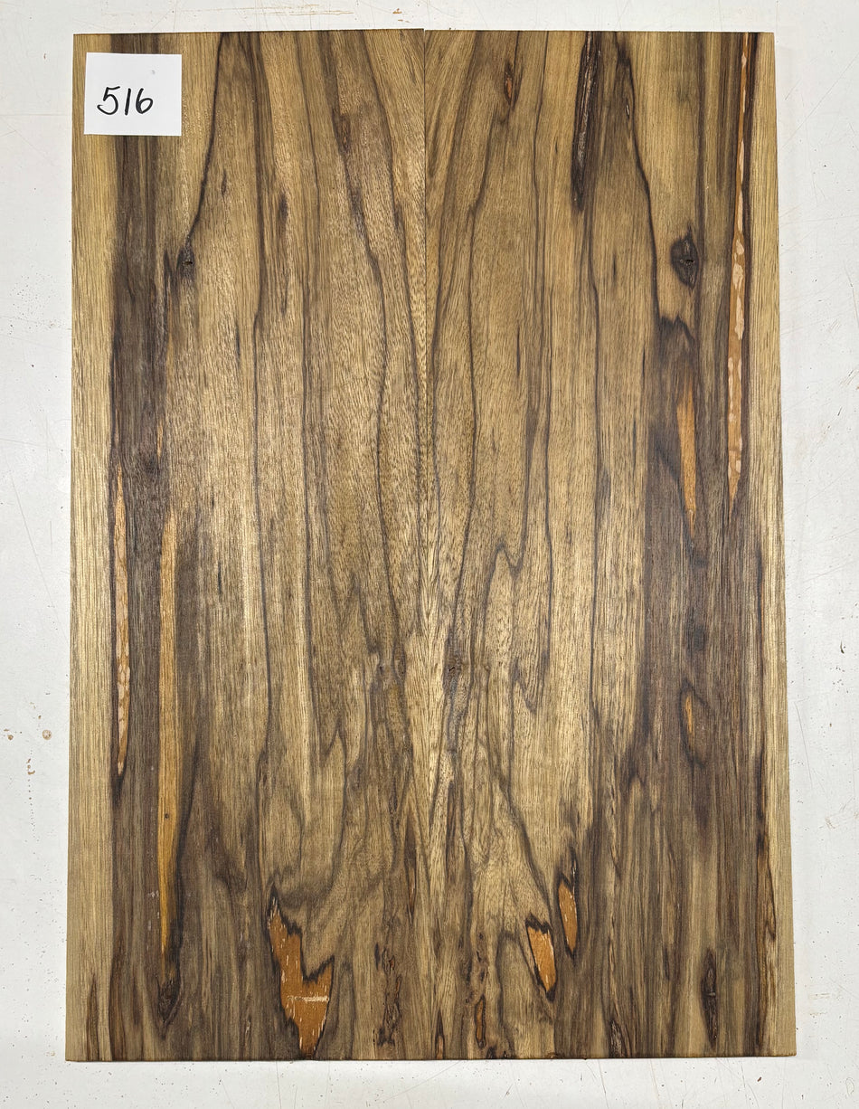 Black Limba Guitar Drop Top - 21" x 7-1/4" x 3/8" #516