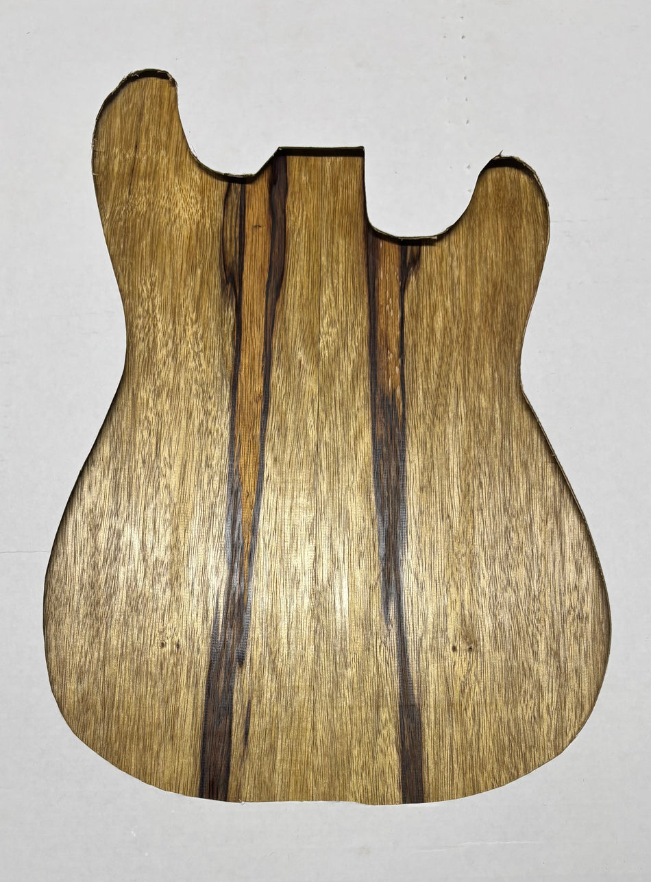 Black Limba Guitar Drop Top - 21" x 7-1/4" x 3/8" #523
