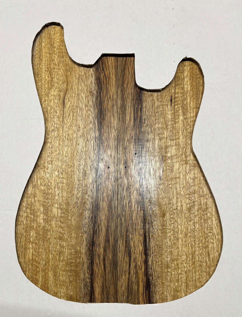 Black Limba Guitar Drop Top - 21" x 7-1/4" x 3/8" #537