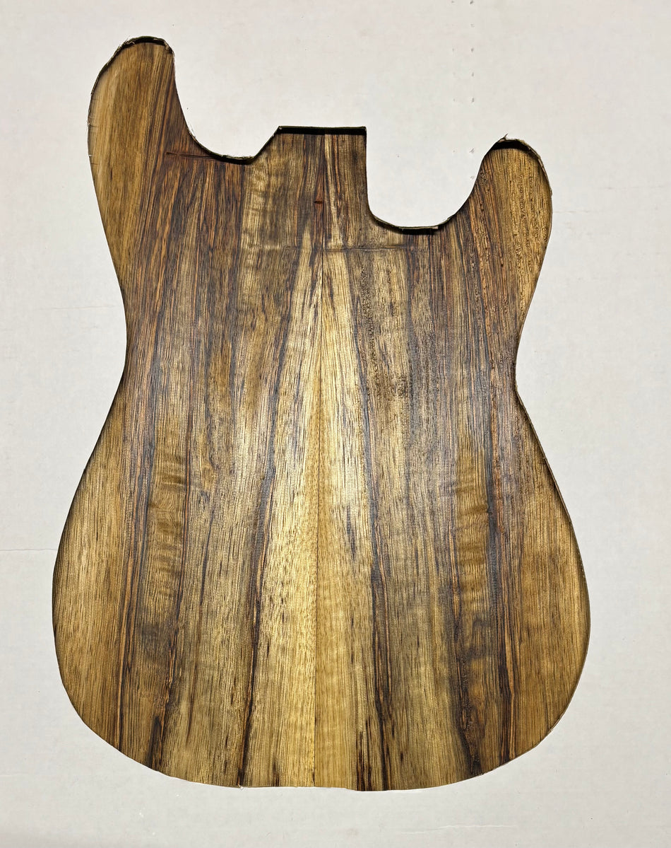 Black Limba Guitar Drop Top - 21" x 7-1/4" x 3/8" #549