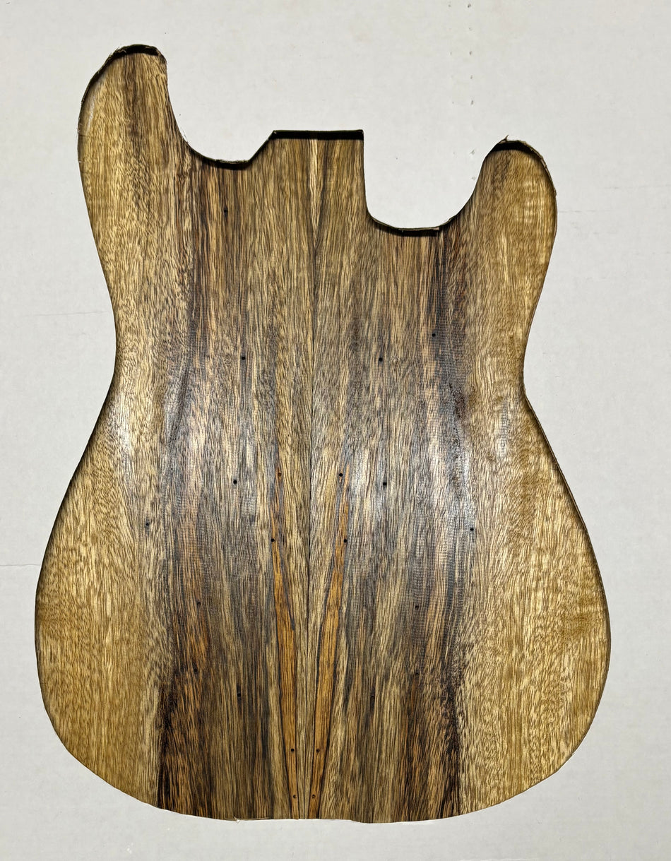 Black Limba Guitar Drop Top - 21" x 7-1/4" x 3/8" #551