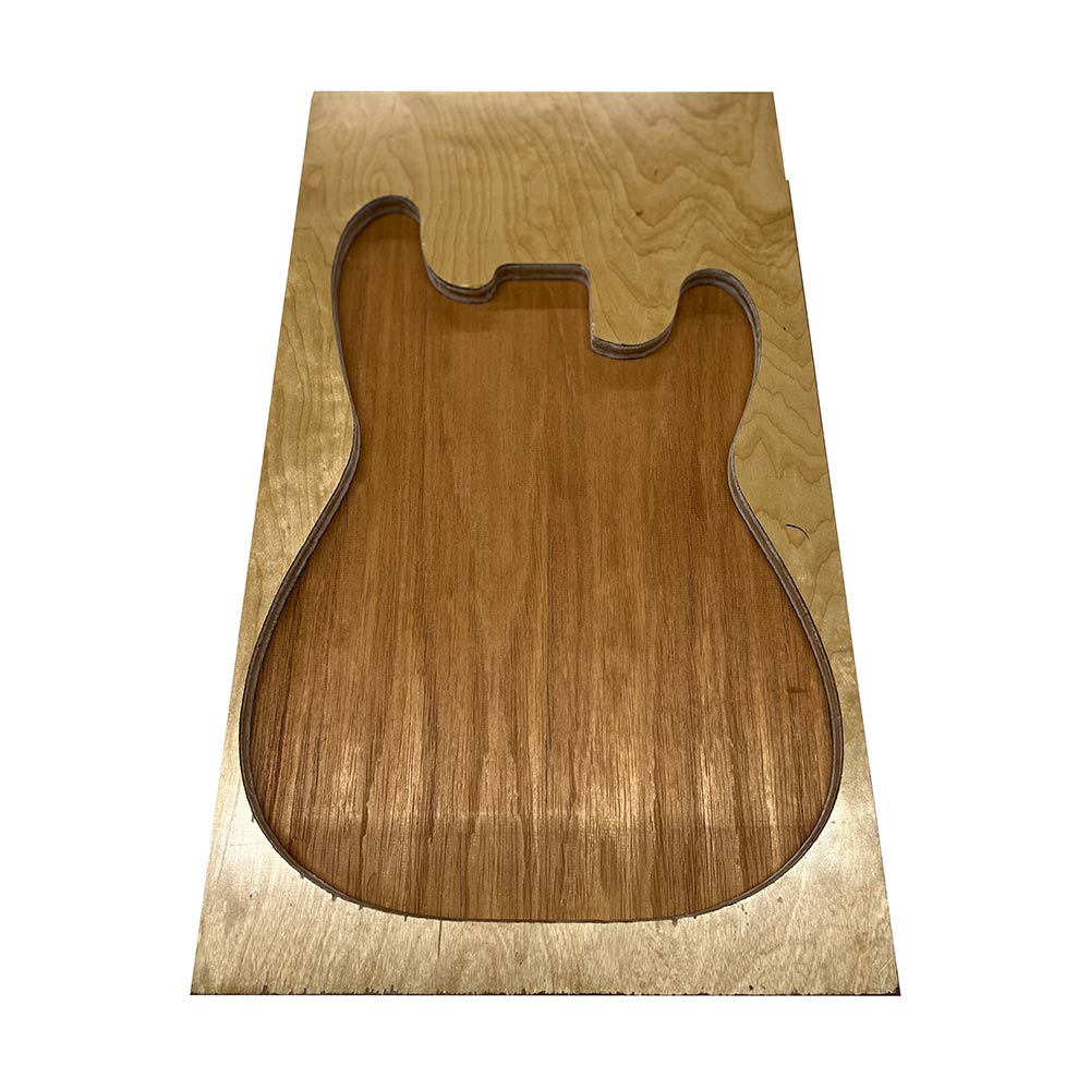Spanish Cedar Guitar Body Blank - 21&quot; x 14&quot; x 2&quot; (Unplaned - 2 Piece) - Exotic Wood Zone - Buy online Across USA 