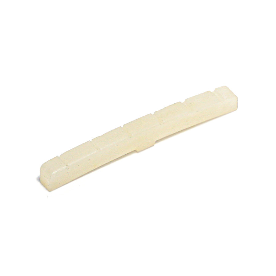 Hosco Fender® Shaped & Slotted Vintage Style Electric Guitar Unbleached Bone Nut (9-1/2" Radius) Exotic Wood Zone 