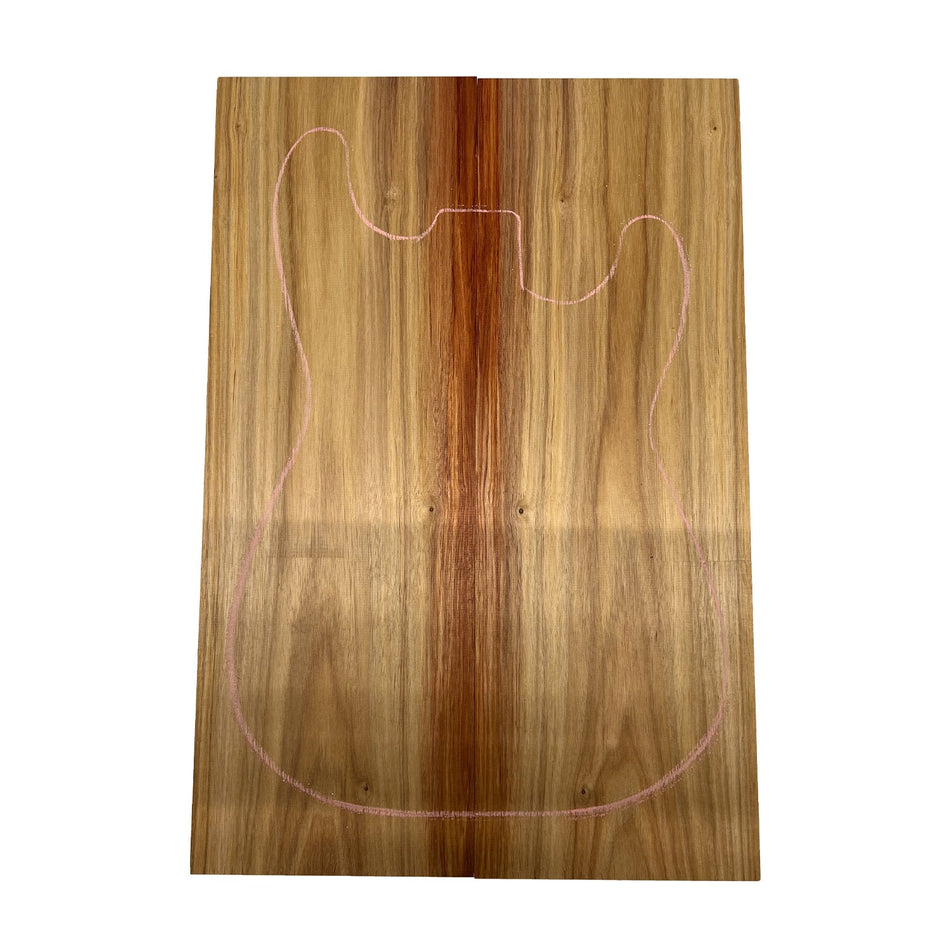 Canarywood Bookmatched Guitar Drop Tops 21" x 7" x 1/4" - Exotic Wood Zone - Buy online Across USA 